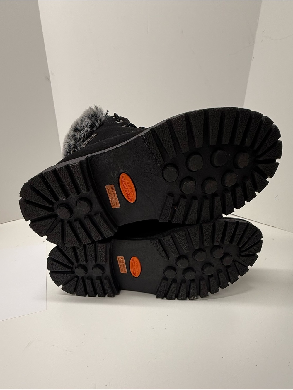 Lugz Faux-Fur Trim Black Winter Boots for Women - Picture 5 of 6